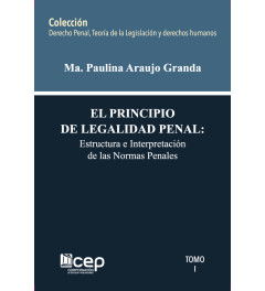 El principio de la legalidad penal: Estructura e interpretación de las normas penales Tomo I