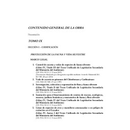 Legislación Ambiental. Tomo...